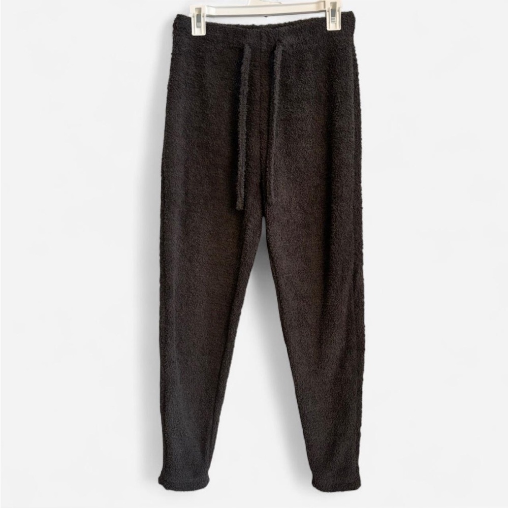 Serra Charcoal Plush Fleece Lounge Pants